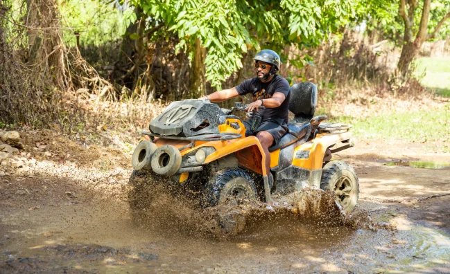 Aventura en ATV en Playa Rincon: Vive la Adrenalina desde Las Terrenas