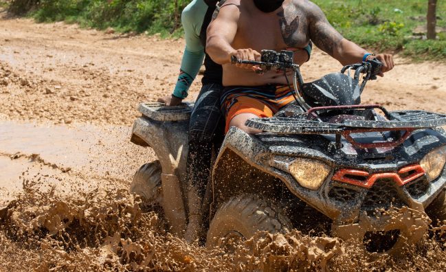 Aventura en ATV a playa Macao: Cultura, Playa y Cuevas desde Punta Cana